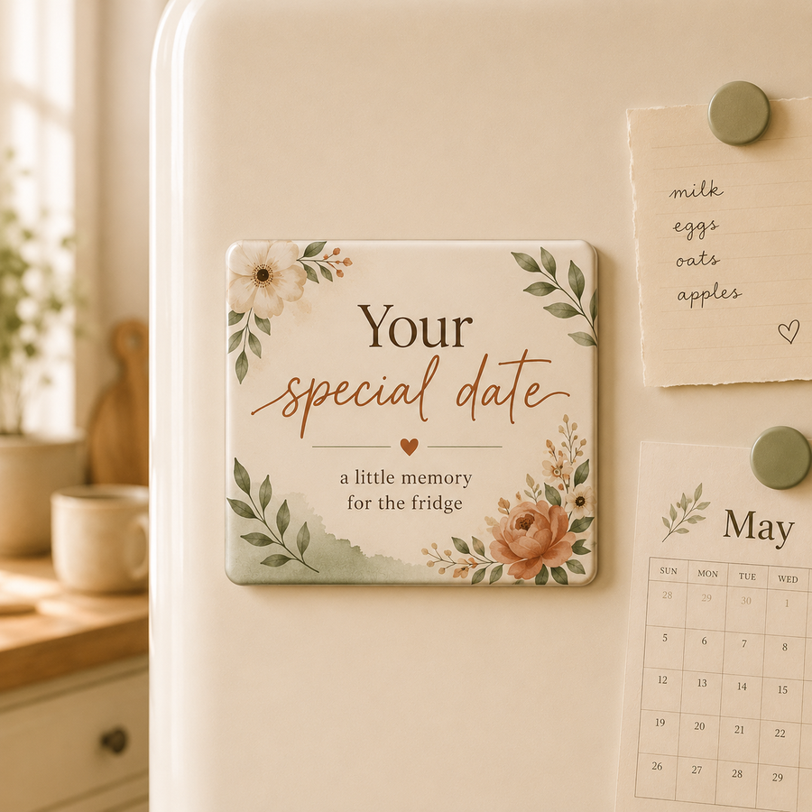 Personalized Refrigerator Magnet | Custom Sublimation