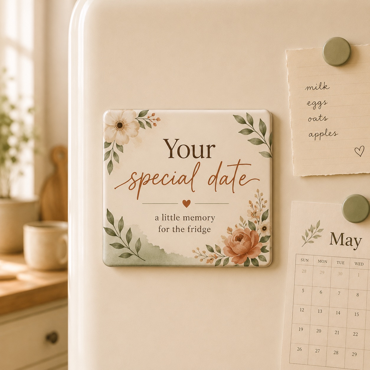 Personalized Refrigerator Magnet