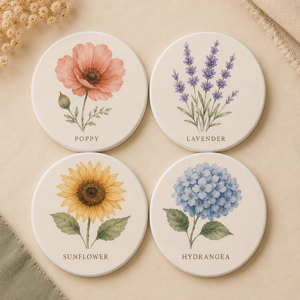 Personalized Coaster Set | 4 Pieces